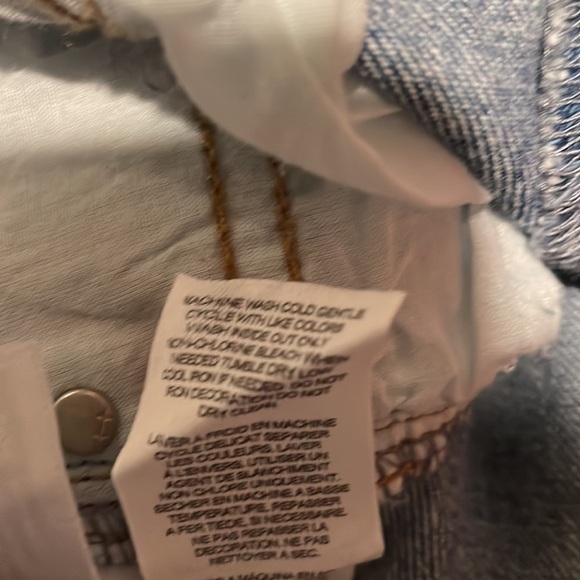 Habitual Girl’s High Waisted Jeans with Rips Size 14 - Picture 7 of 8